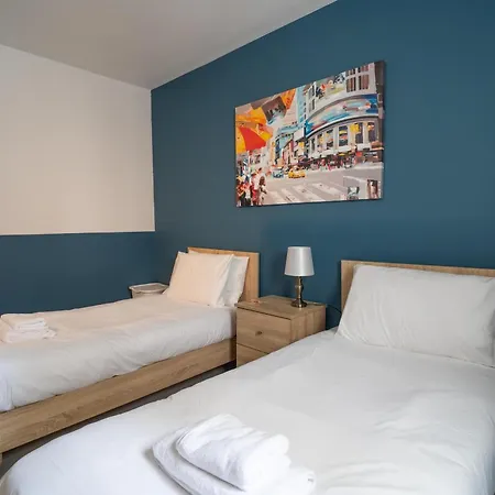 Apartamento 4br With Ac, Balcony, Wifi & Terrace By 360 Estates *