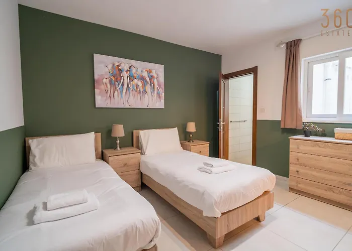 4br With Ac, Balcony, Wifi & Terrace By 360 Estates Apartment *