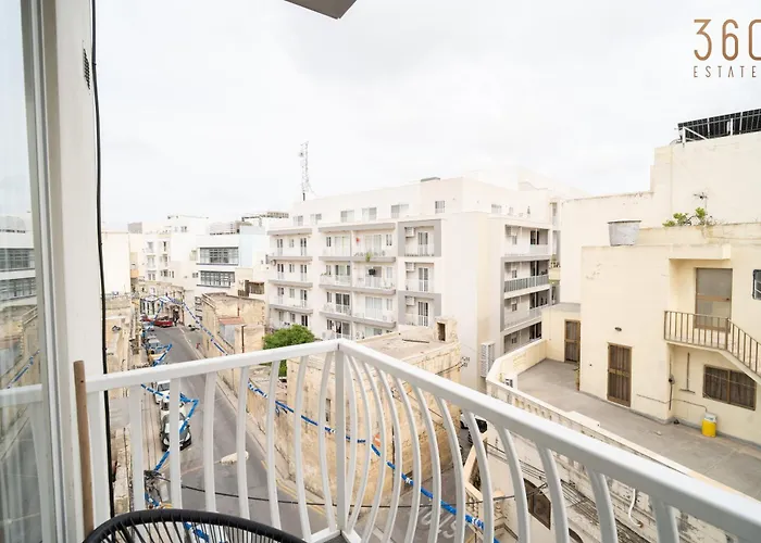 4br With Ac, Balcony, Wifi & Terrace By 360 Estates Tal Guardamangia