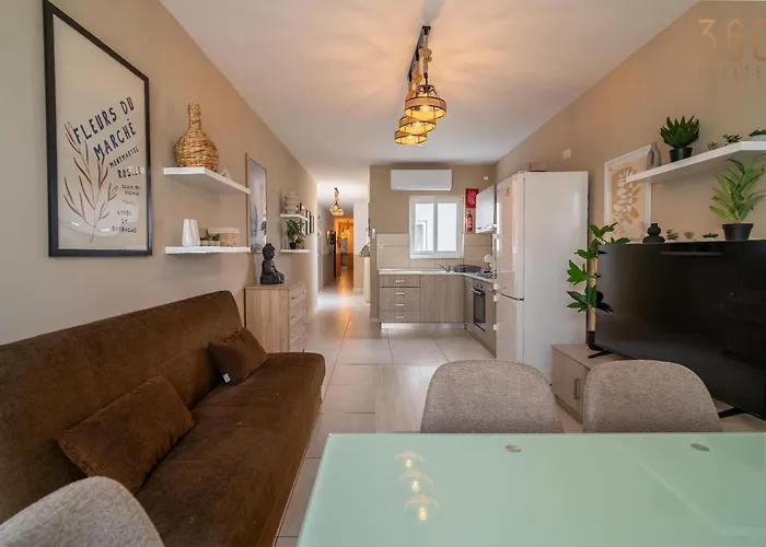 4br With Ac, Balcony, Wifi & Terrace By 360 Estates Apartament Tal Guardamangia