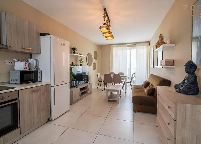 4br With Ac, Balcony, Wifi & Terrace By 360 Estates * Tal Guardamangia